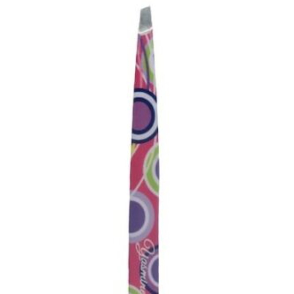 Yasmine's Brand Pink Funk Slant Tip Tweezer